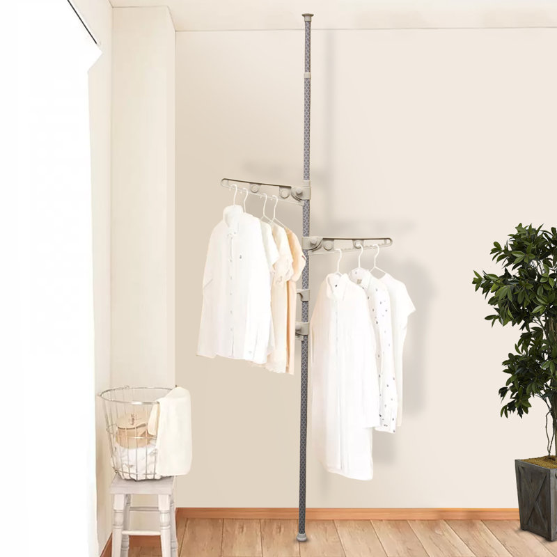 Rebrilliant Laundry Pole FreeStanding Drying Rack Wayfair